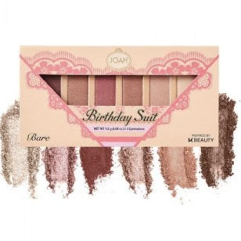 Joah Birthday Suit Eyeshadow Palette, JESP03